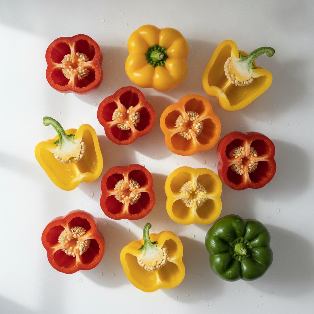 Supermarket fresh produce section